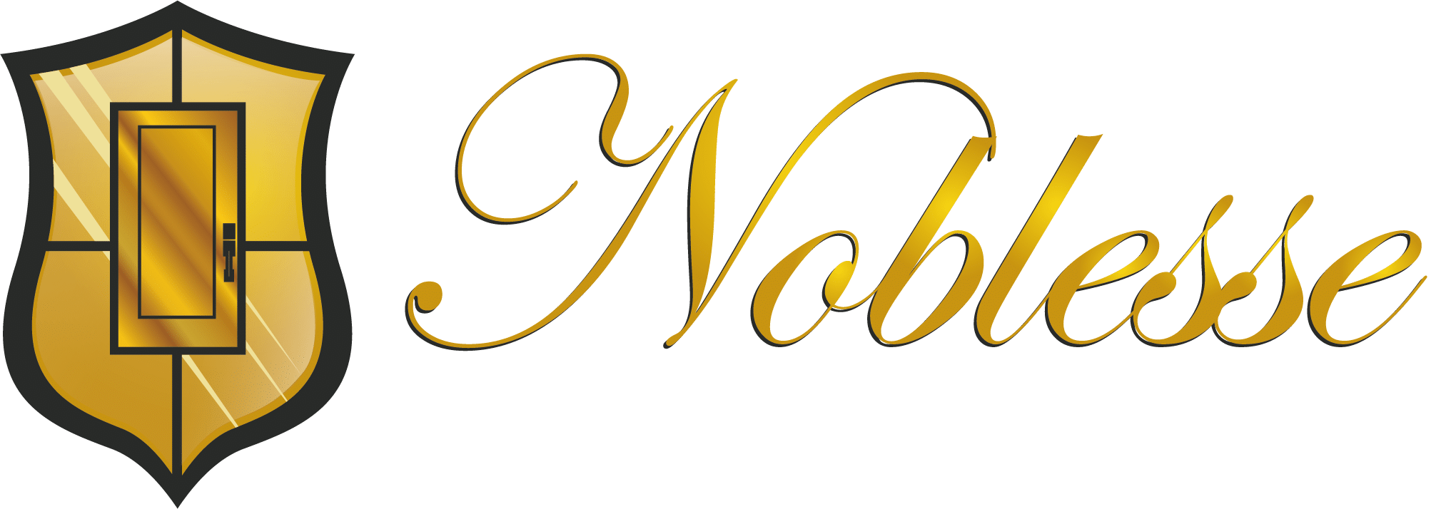 Logo Noblesse Portes et Fenêtre blanc